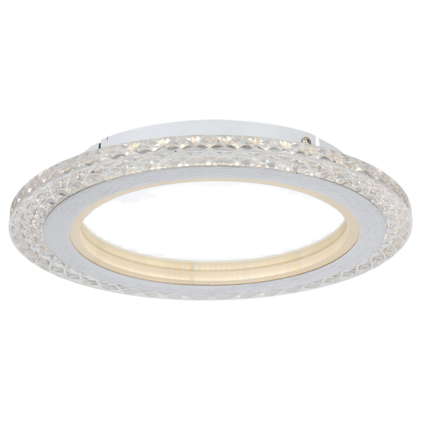 Telbix Elie 30 12W Led Oyster 3CCT Non Dim Chrome