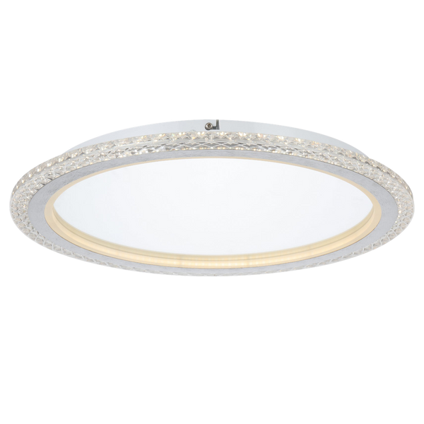 Telbix Elie 50 32W Led Oyster 3CCT Dim Chrome