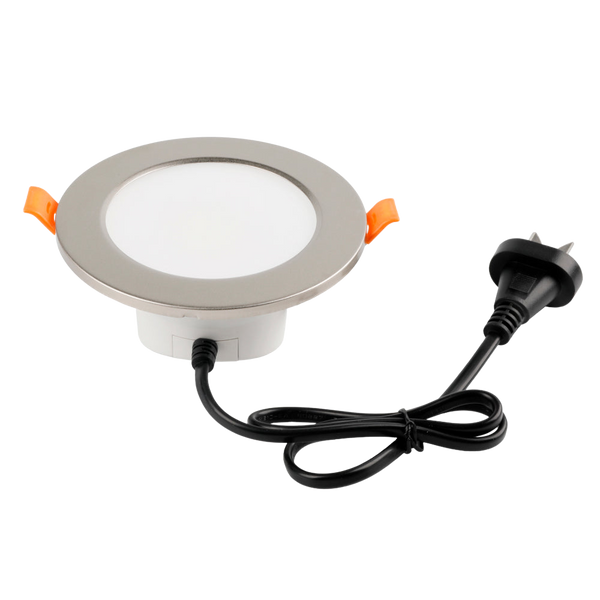 Telbix Elon Downlight 3CCT Dim Nickel
