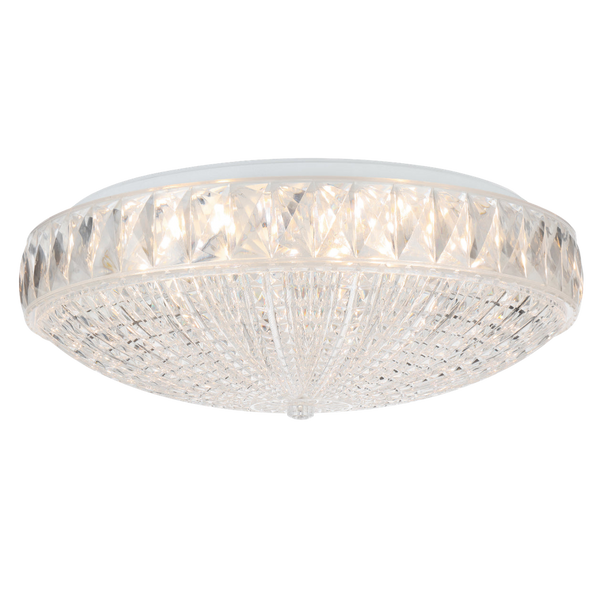 Telbix Elsee 40 32W Led Oyster 3CCT Dim Clear