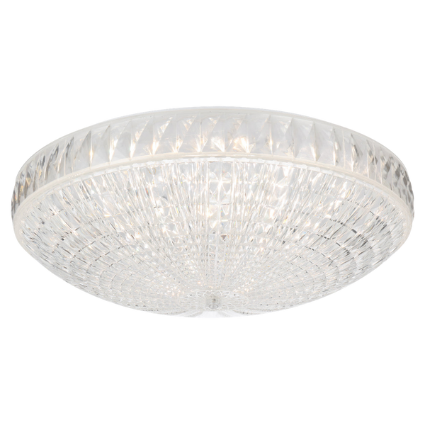 Telbix Elsee 50 48W Led Oyster 3CCT Dim Clear