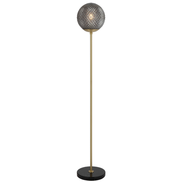 Telbix Elwick Floor Lamp Black