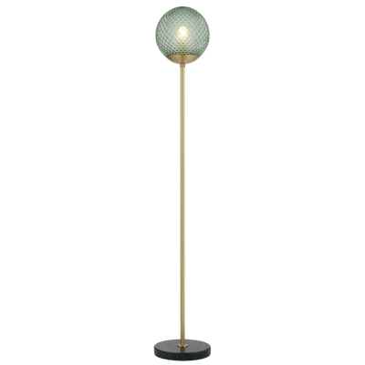 Telbix Elwick Floor Lamp Green