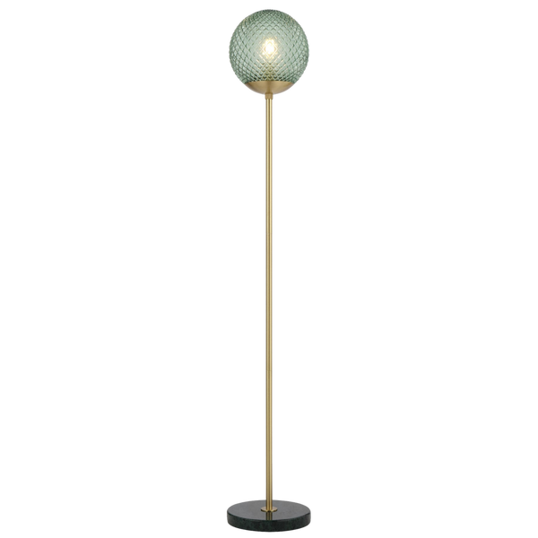 Telbix Elwick Floor Lamp Green