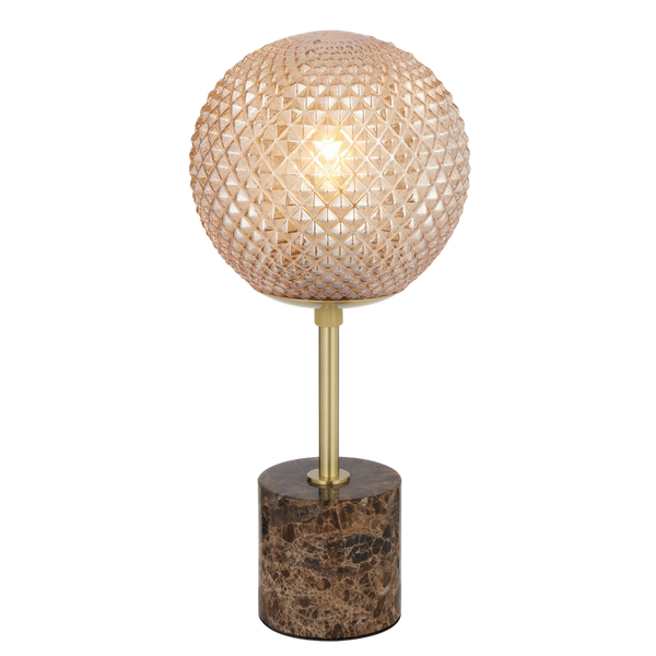 Telbix Elwick Table Lamp Brown