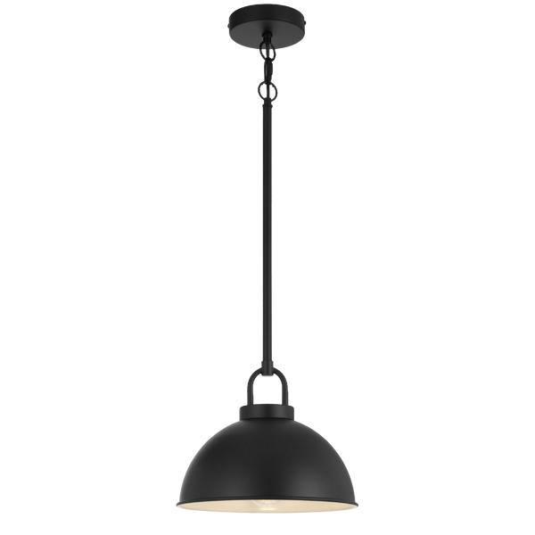 Telbix Emerson 25cm Pendant Black