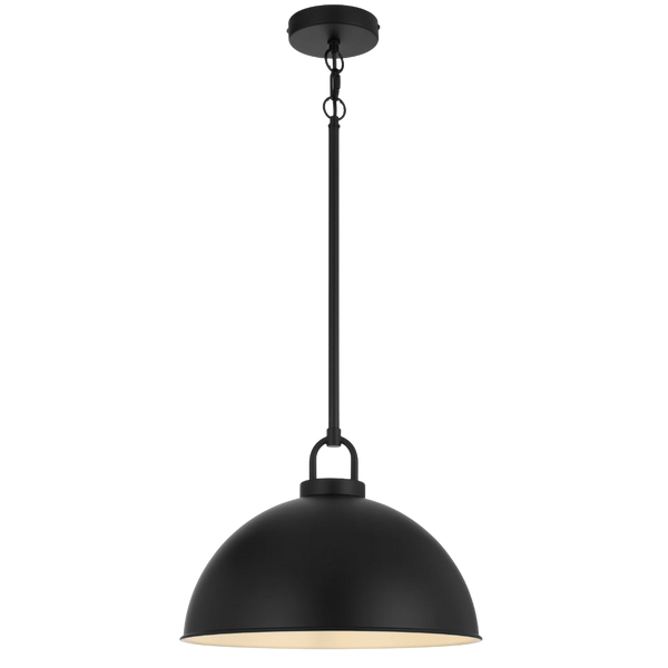 Telbix Emerson 35cm Pendant Black
