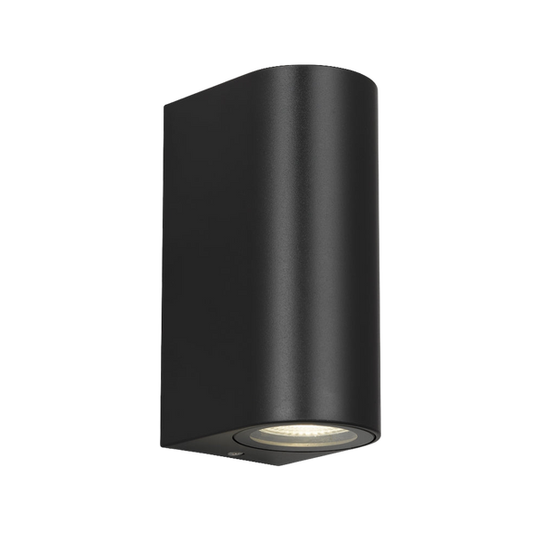 Telbix Eos II Exterior 2 Wall Light Black