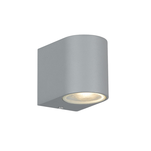 Telbix Eos Ex 1 Light Wall Light Silver