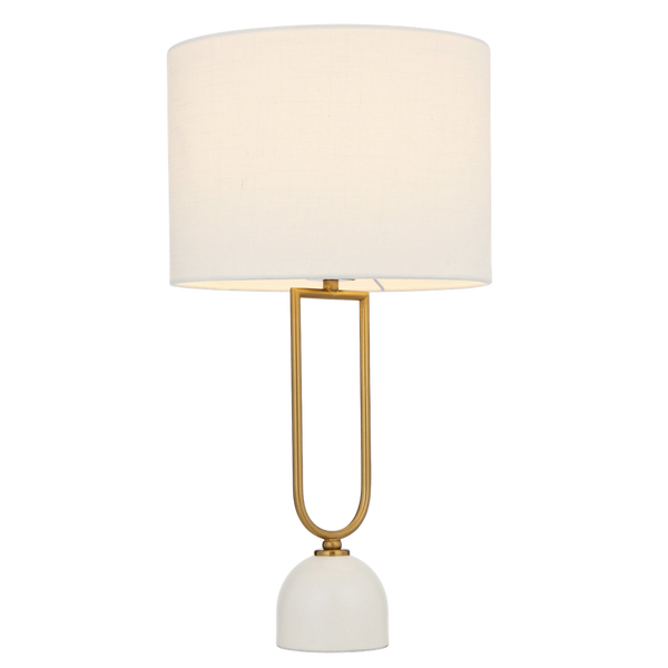 Telbix Erden Table Lamp White