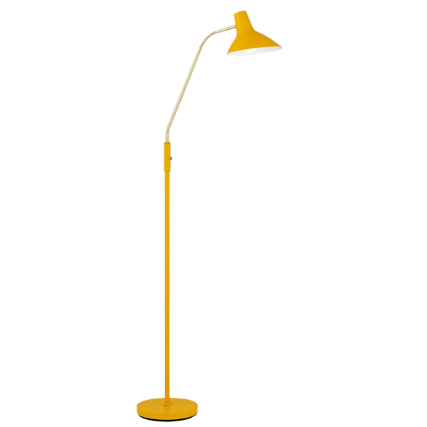 Telbix Farbon Floor Lamp Yellow