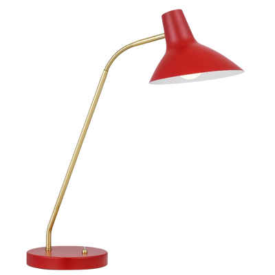 Telbix Farbon Table Lamp Red
