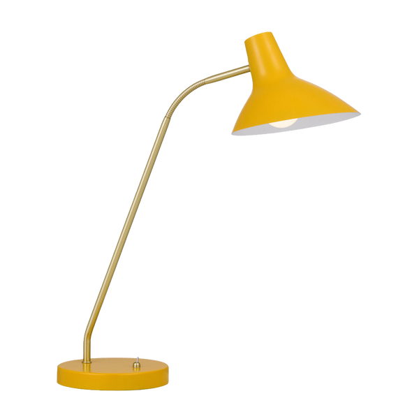 Telbix Farbon Table Lamp Yellow