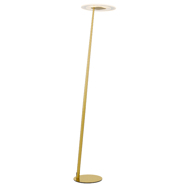 Telbix Faro Floor Lamp Antique Gold