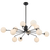 Telbix Felton 12 Light Pendant Black Opal Matt