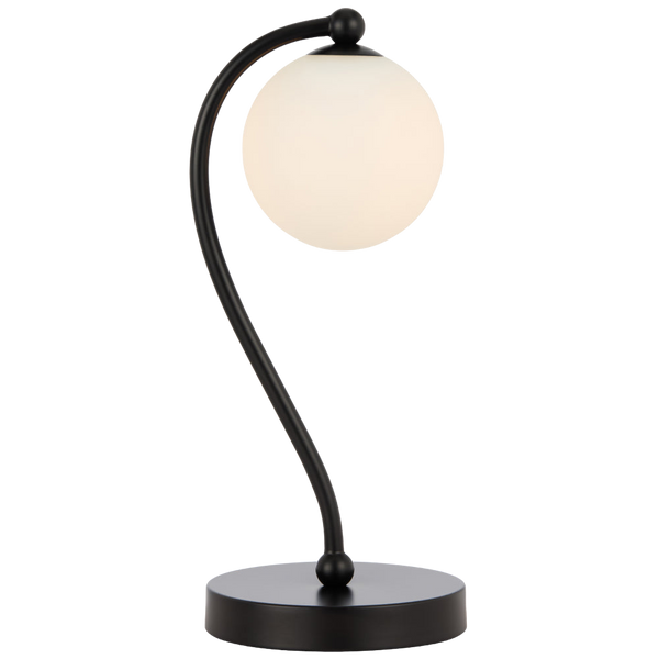 Telbix Felton Table Lamp Black Opal Matt