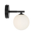 Telbix Felton 1 Light Wall Light Black Opal Matt