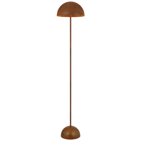 Telbix Ferum Floor Lamp Rust