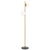 Telbix Figaro 2 Lights Floor Lamp Antique Gold