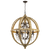 Telbix Florin 8 Pendant Wood