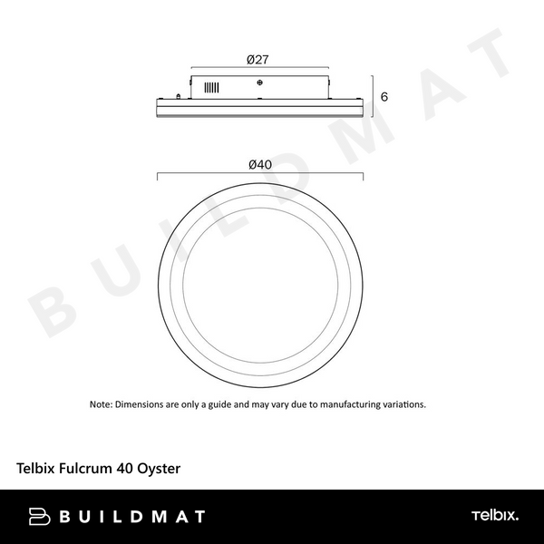 Telbix Fulcrum 40 Oyster Grey