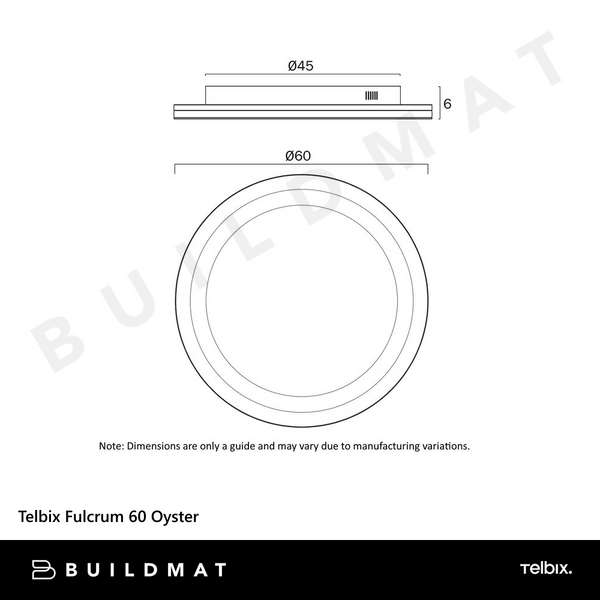Telbix Fulcrum 60 Oyster Grey