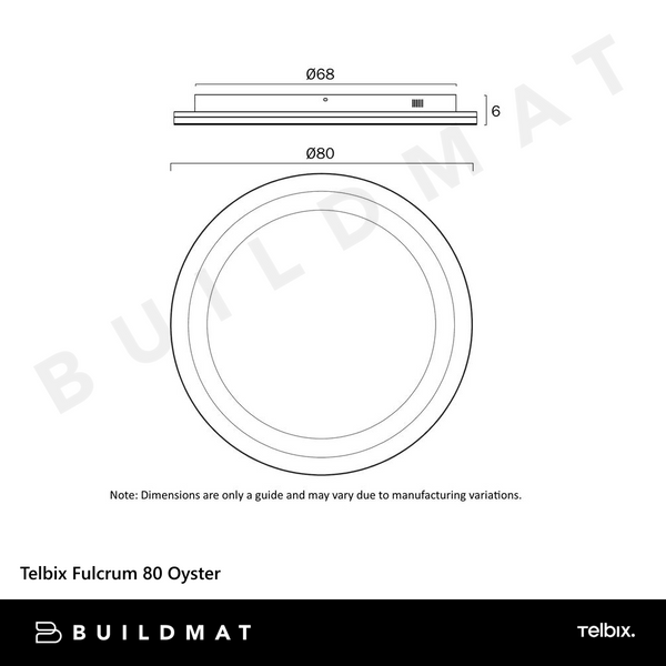 Telbix Fulcrum 80 Oyster Grey