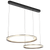Telbix Fulcrum 2 Light Pendant Grey