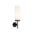 Telbix Garot Wall Lamp Black Opal Matt