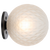 Telbix Gaston Wall Light Black Frost Tear