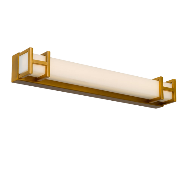Telbix Gilson 40 Vanity Wall Light Antique Gold
