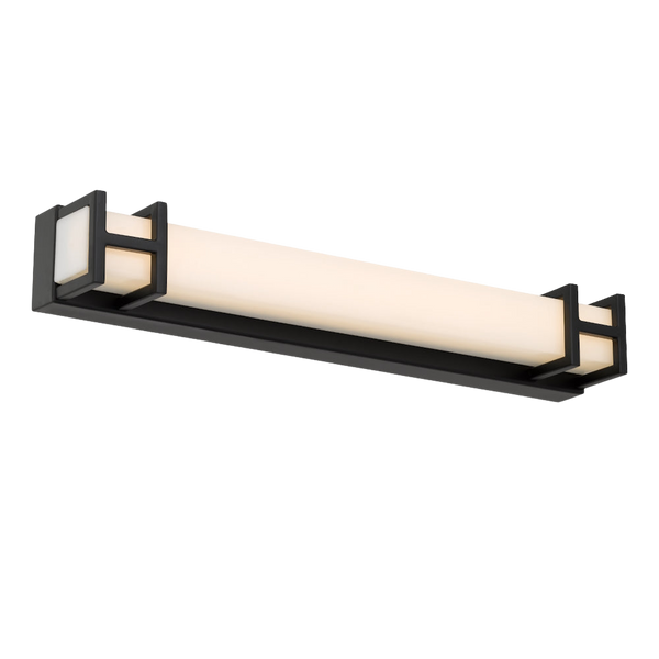 Telbix Gilson 40 Vanity Wall Light Black