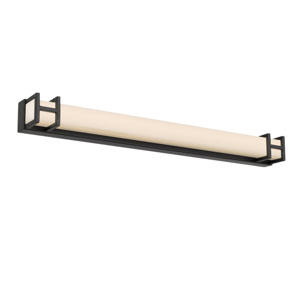 Telbix Gilson 60 Vanity Wall Light Black