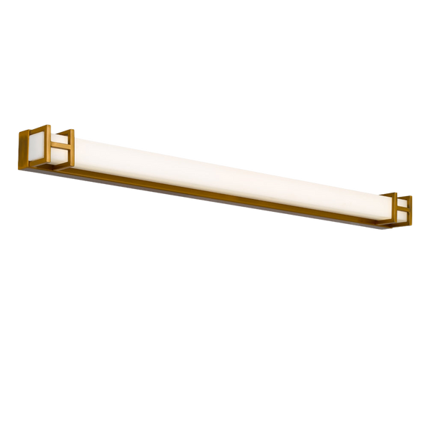 Telbix Gilson 80 Vanity Wall Light Antique Gold