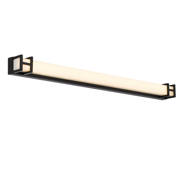 Telbix Gilson 80 Vanity Wall Light Black