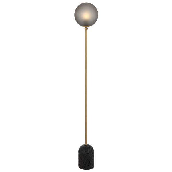 Telbix Gina Floor Lamp Black