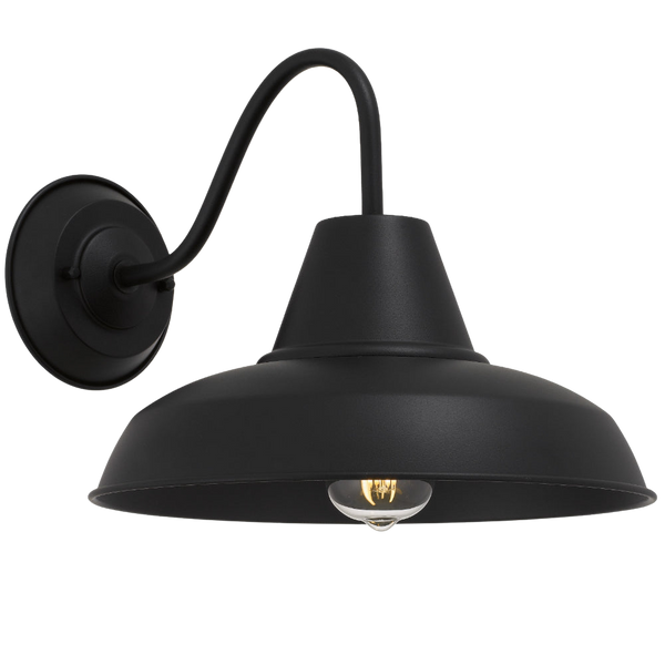 Telbix Gordon Exterior Wall Light Black