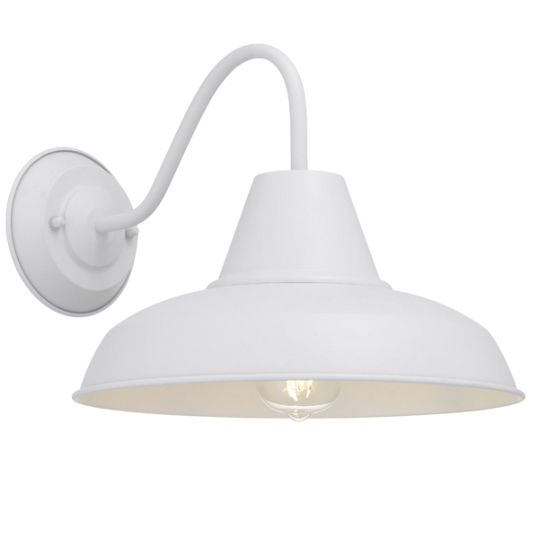 Telbix Gordon Exterior Wall Light White