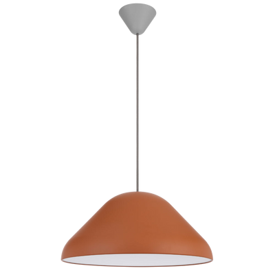 Telbix Hanami 44cm Pendant Orange