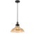 Telbix Hertel 30 Pendant Black Amber