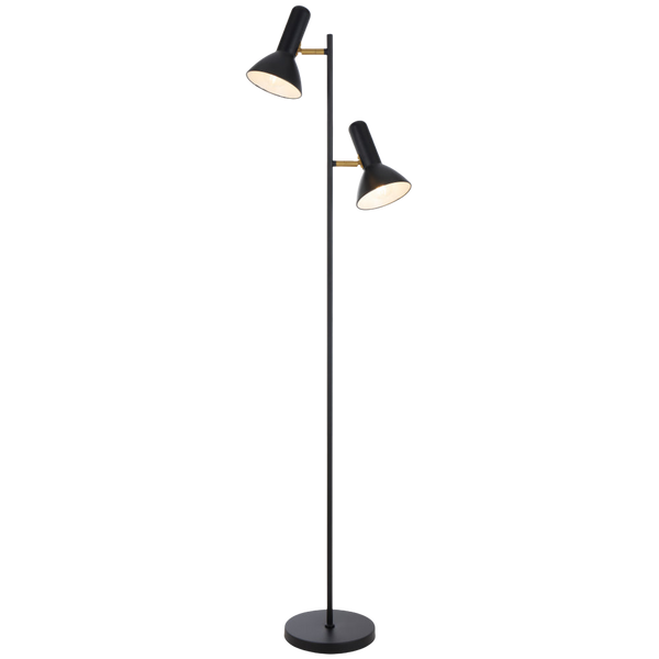 Telbix Hyvik Floor Lamp Black
