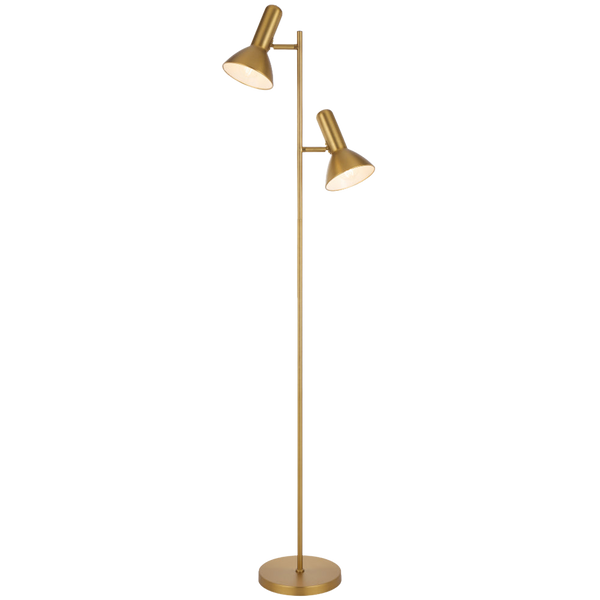 Telbix Hyvik Floor Lamp Brass