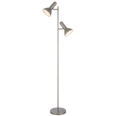 Telbix Hyvik Floor Lamp Nickel