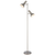 Telbix Hyvik Floor Lamp Nickel