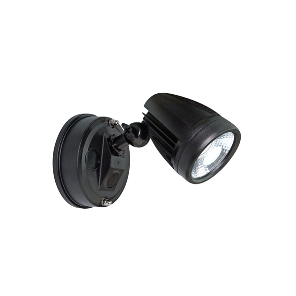 Telbix Illume Single Exterior Spot Black