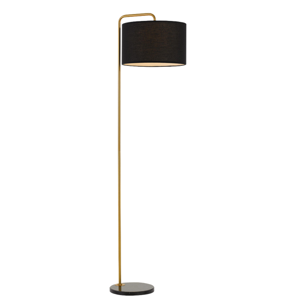 Telbix Ingrid Floor Lamp Gold Black