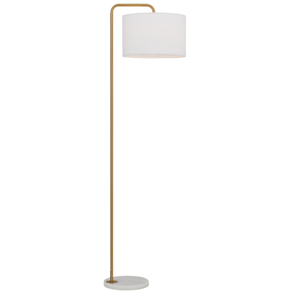 Telbix Ingrid Floor Lamp Gold White