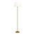 Telbix Jaxon Floor Lamp Gold Ivory