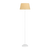 Telbix Jaxon Floor Lamp White Wheat