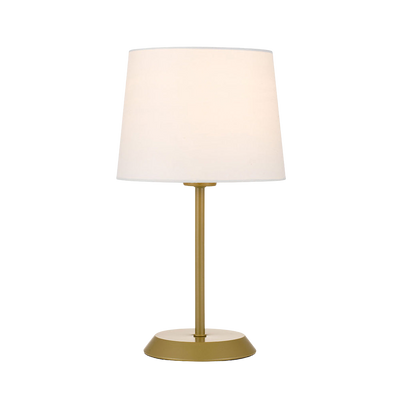 Telbix Jaxon Table Lamp Gold Ivory